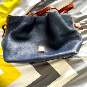 Dark blue Dooney and Bourke